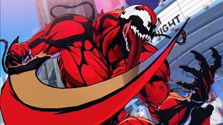 Playing as Carnage in Marvel Tōkon: Fighting Souls (PlayStation 5)