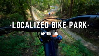 Eight Miles High New Trail At Localized Bike Park In Afton, Mn