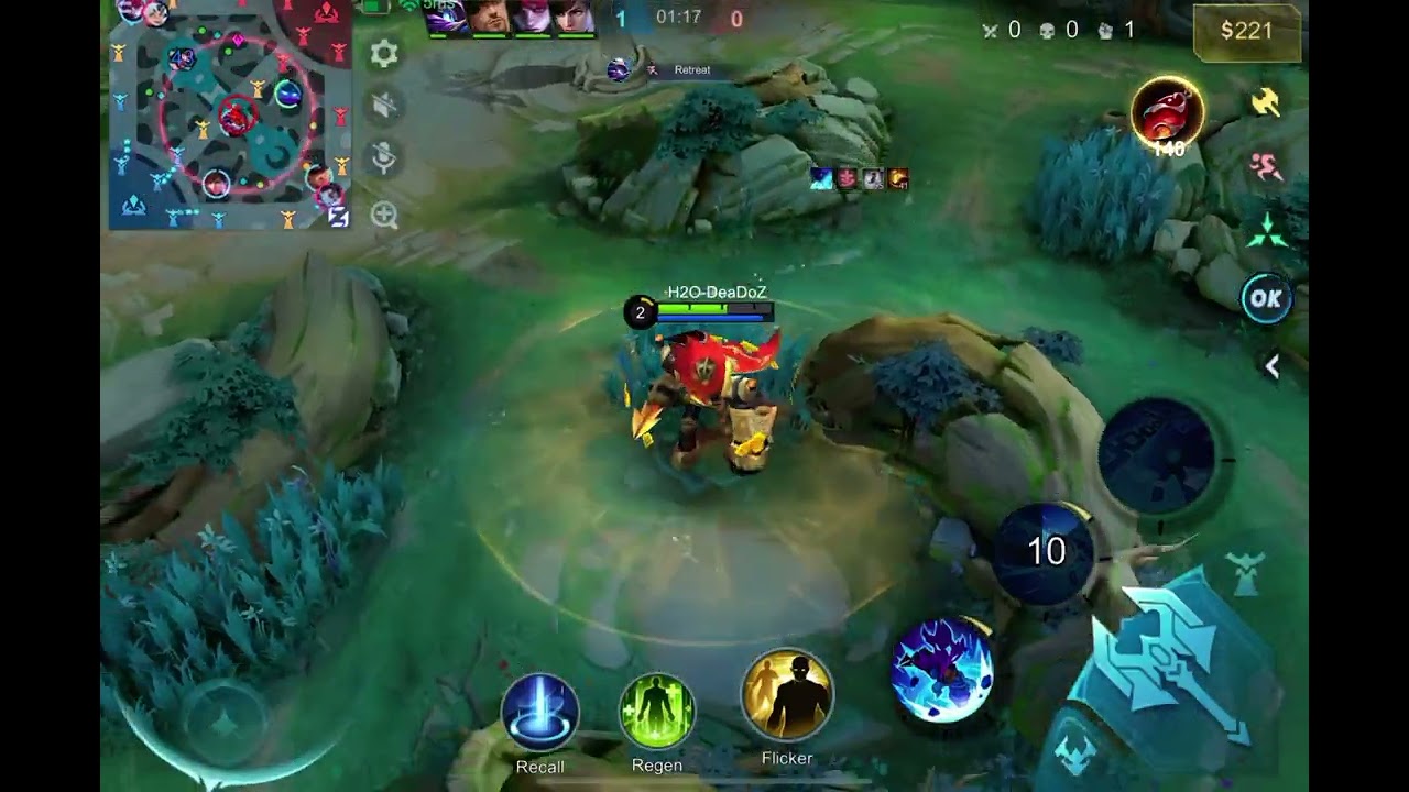 Mobile Legends: 1 nice rank match with Atlas from December 23 2025 ( no edits) .