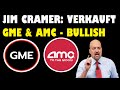 Amc aktie gme gamestop aktie update   j cramer rt zum verkauf der gme und amc   bullish 