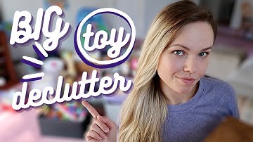 PLAYROOM DECLUTTER | Toy Decluttering Motivation 2023 | Organize With Me, Minimizing Toy Hoarding
