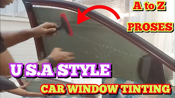 Ultimate Front Door Window Tinting Tutorial | Full Step-By-Step Tint Install Like a Pro