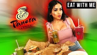 PANERA BREAD MUKBANG EATING SHOW!