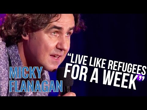 "What Sort Of Moron Goes Camping!?" | Micky Flanagan - An' Another Fing Live