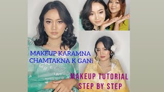 Makeup tutorial//stepbystep//Manipuri occasion makeup//@JingshuLoitongbam