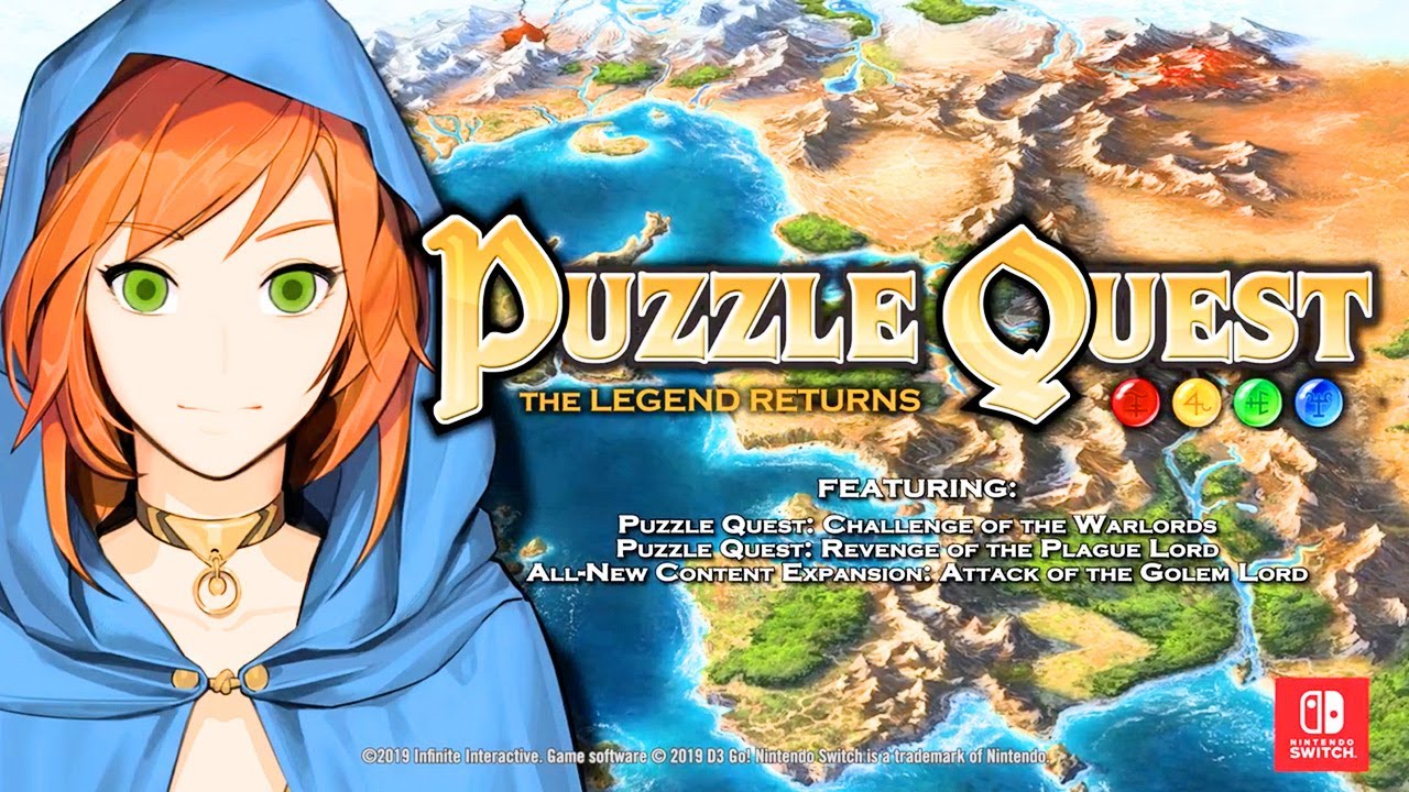 Puzzle Quest: The Legend Returns Coming Soon to Nintendo Switch