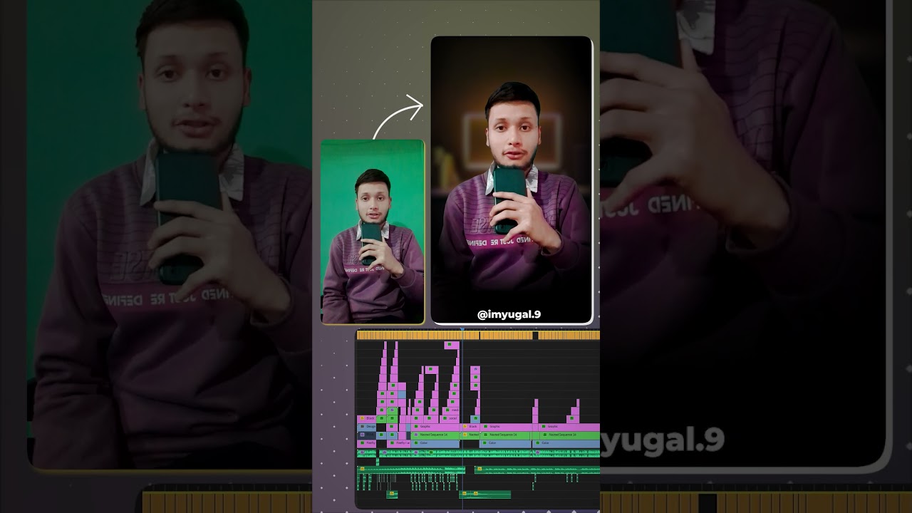 This video got 1000+ views on Linkedin! 🔗Before and after #editing