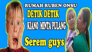 Detik - Detik Kiano ketakutan di rumah ruben onsu ! Merinding Bossque @TWEntertainmen_t