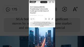 SGA Solutions(184230): Transforming Cybersecurity Landscape! Is it the Future of Security? screenshot 4