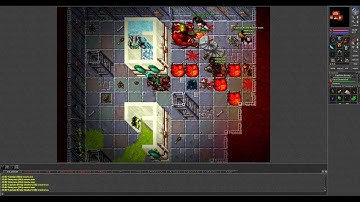 Tibia - Level 53 RP tries to block demon for the second time