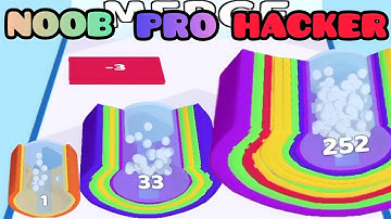 NOOB vs PRO vs HACKER in Gate Layers Run