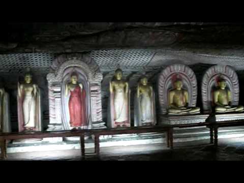 We visited the Dambulla Cave Temple in Sri Lanka in December 2009. Details about the temple are here: http://en.wikipedia.org/wiki/Dambulla_cave_temple Sound...