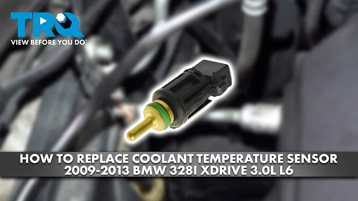How to Replace Coolant Temperature Sensor 2009-2013 BMW 328i xDrive 3.0L L6