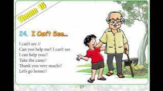 Grade 1 - I can't see