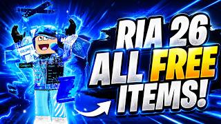 How to get all items in RIA26! | All UGCS in RIA 26