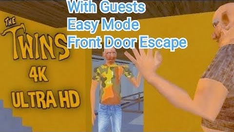 The Twins Version 1.1 4K Ultra HD Graphics with Guests Easy Mode Front Door Escape