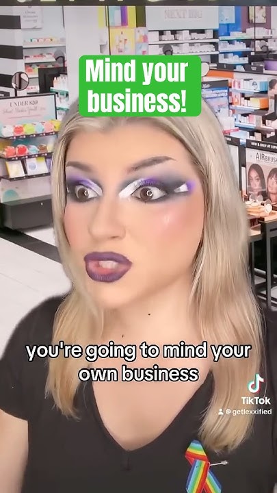 In The Words Of Tim Walz Mind Your Damn Business sephora drag in-the-words-of-tim-walz-mind-your-damn-business-sephora-drag