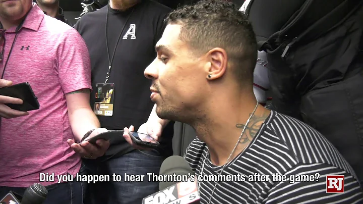 Ryan Reaves says Joe Thornton's Hit was "Gutless"