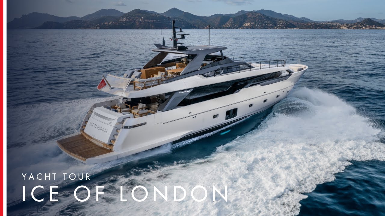 ⁣ICE OF LONDON | 29M /95', Sanlorenzo - Yacht for Sale