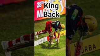 virat kohli king is back #ipl #explore #cricketlover #indianrecord #rcb #king #back #viratkohli #mrf