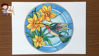 Vẽ trang trí: Trang trí đĩa tròn - Mỹ thuật 7 / How to draw circular  decoration - YouTube