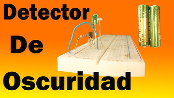 Cómo Hacer un Detector de Oscuridad (muy fácil de hacer)