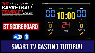 BT Scoreboard App - Cast to Smart TV Tutorial (iOS \& Android)