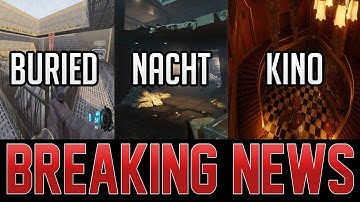 ALL REMASTERED ZOMBIES MAPS IN BLACK OPS 3 MOD TOOLS SO FAR! THUNDERGUN PATCHED ON REVELATIONS!