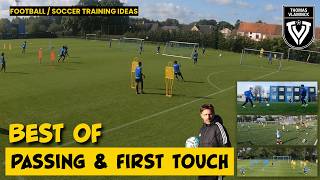 Passing First Touch Soccer Compilation Essential Technical Training Drills