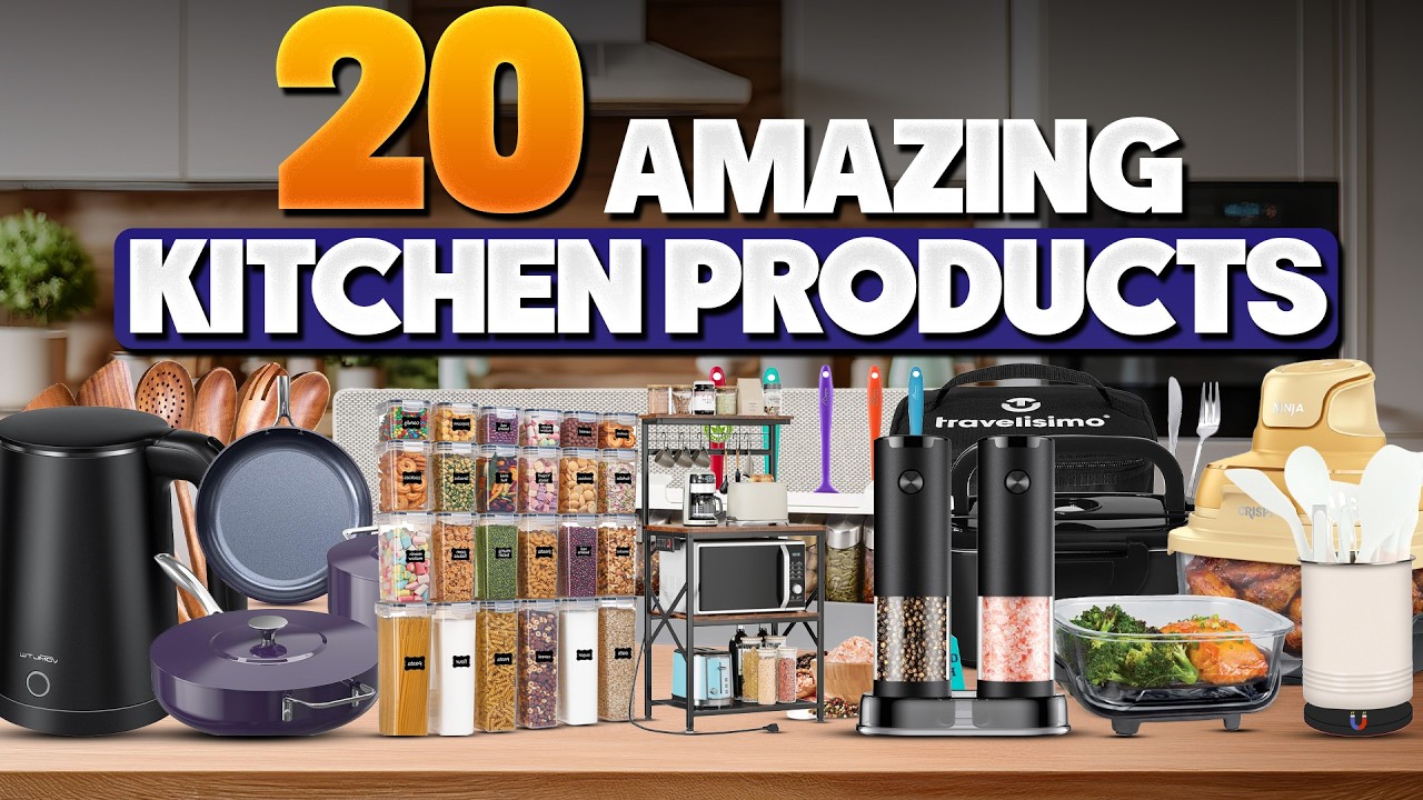 20 Amazing Kitchen Products You Didn’t Know You Needed! 🍳