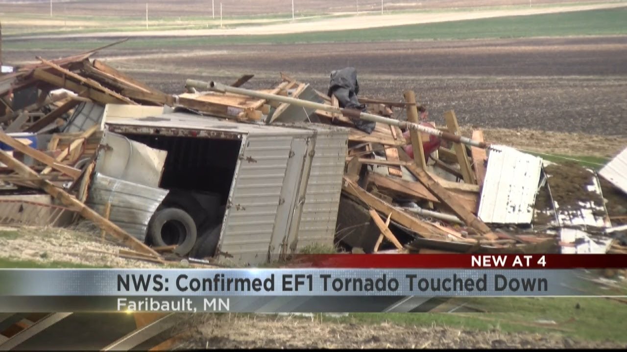 NWS: Preliminary results confirm EF1 tornado touched down in Goodhue ...