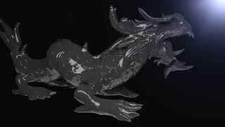 Dragon Destruction tyFlow VFX  3Ds Max