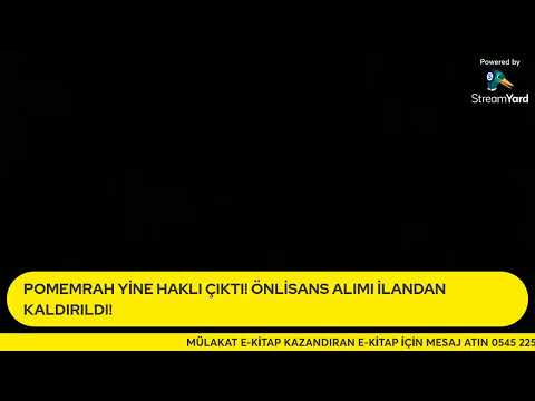 POLİS ALINACAK! ÖNLİSANS ALIMI KALDIRILDI! HAKLI ÇIKTIK!