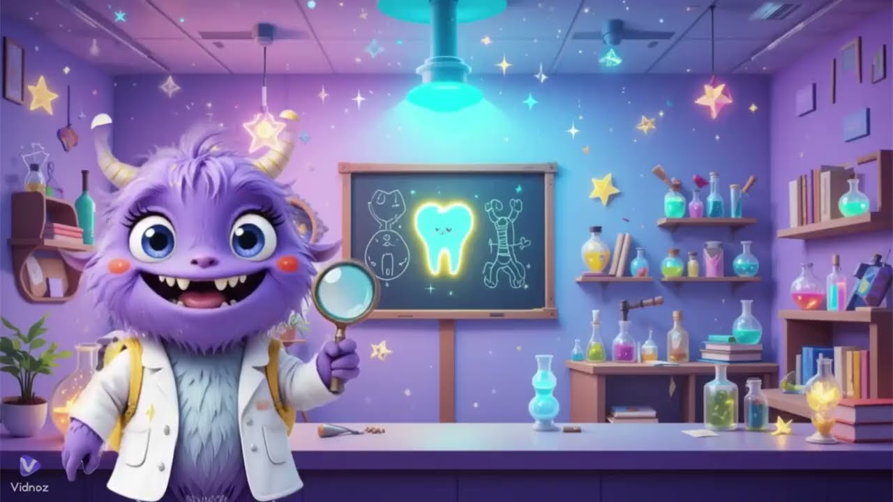 Blinky Shares 4 Amazing Animal Teeth Facts! 🐊🦷 Educational for Kids