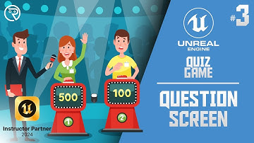 Unreal Engine 5 Tutorial -  Multiplayer Quiz Game Part 3: Question Screen