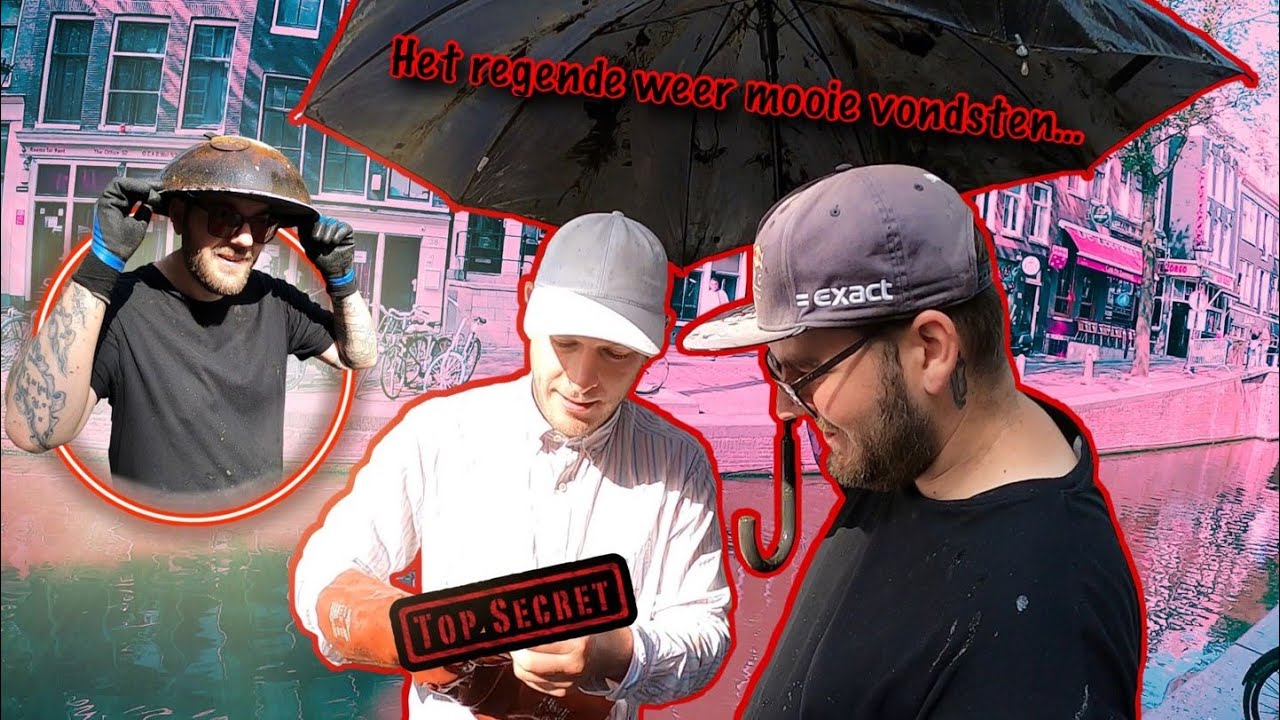 MET DE MAGNEET NAAR DE WALLEN OM TE MAGNEETVISSEN DAT IS ZAKKEN VULLEN IN PLAATS VAN LEGEN