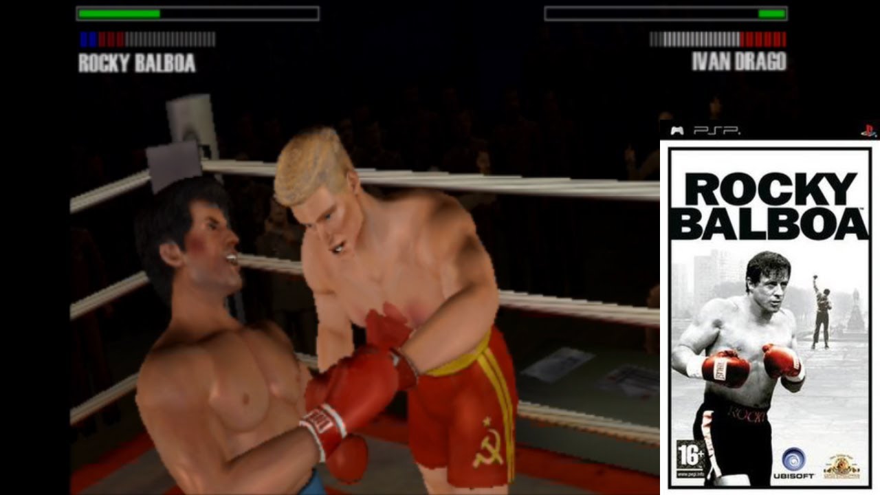 Rocky Balboa Playthrough PSP Playstation Portable