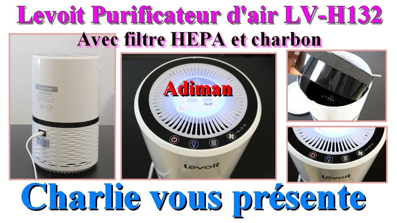 Filtre HEPA H13 pour purificateur d'air Levante