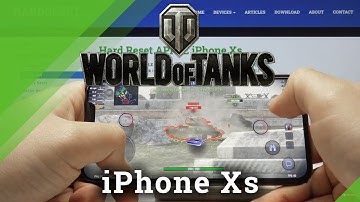 World of Tanks on iPhone Xs – Game Test /  Settings Review