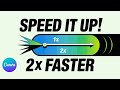 Speed Up Any Video in Canva in Seconds (Canva Tutorial)