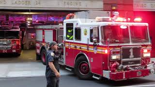 FDNY Engine 1 responding