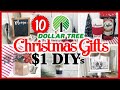 10 *EASY* $1 Dollar Tree DIYs! 🎄 CHEAP CHRISTMAS GIFTS 🎄 Christmas DIYs