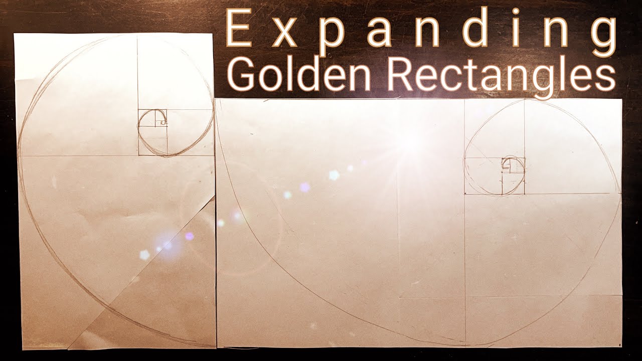 How to Make Expanding Golden Rectangles