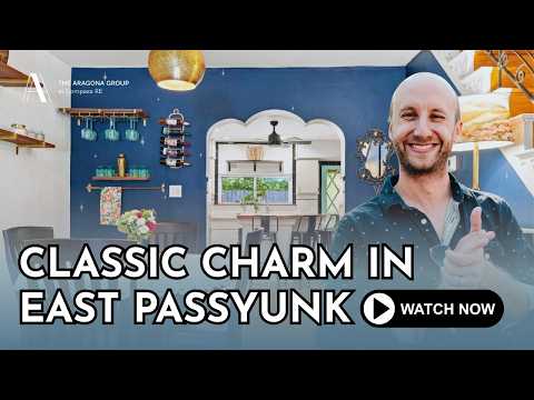 Classic South Philadelphia Rowhome Charm | Philadelphia Home Tour