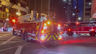 Chicago fire dept Engine 42 Truck 3 Squad 1 