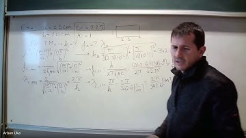 ECE 303 TM modes in rectangular waveguides example