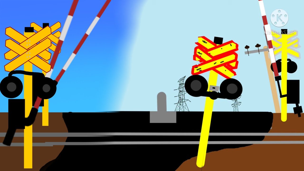 ANIMASI PERLINTASAN KERETA API PART 8... 3 TAHUN KEMUDIAN