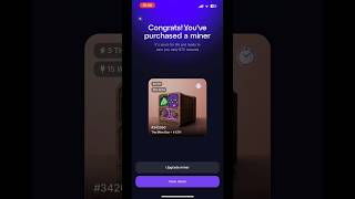 I JUST BOUGHT a new MINER of 3TH ❤️ #gomining #miners #mining #bitcoin #miningbitcoin
