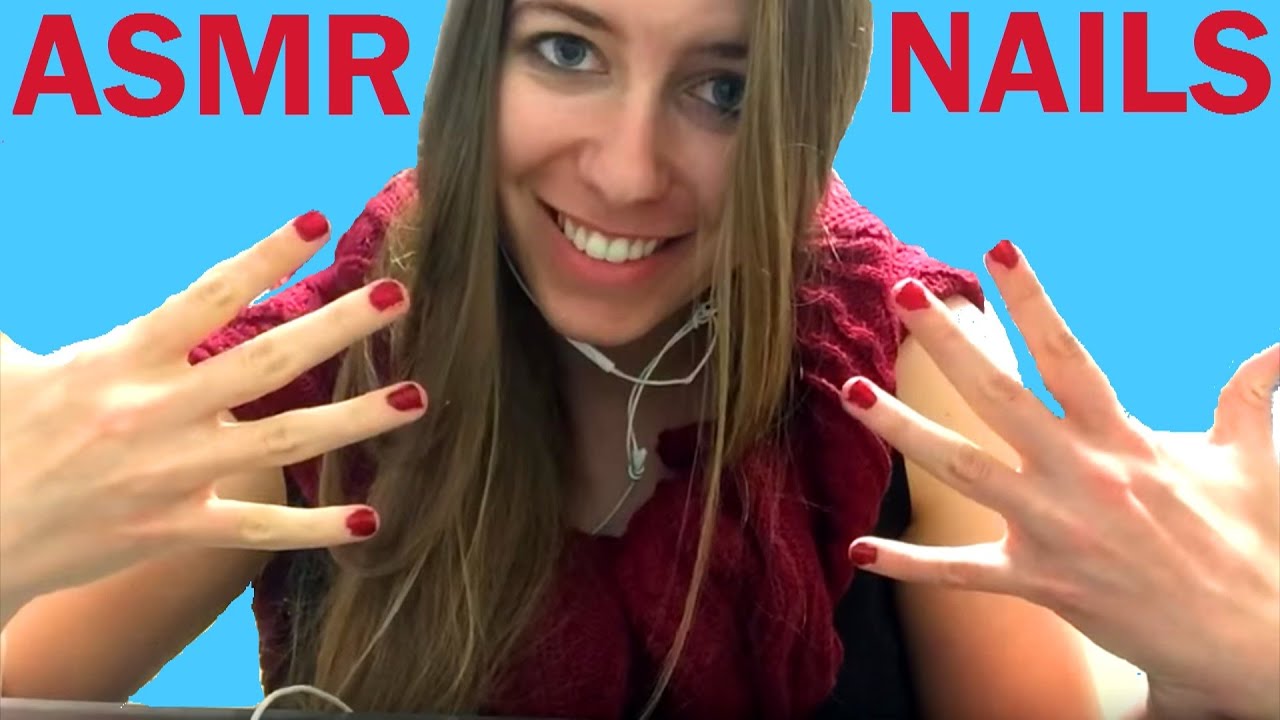 ASMR - Manicure / Nail Polish / Picking Off Nail Polish