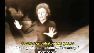 Edith Piaf Padam Padam French and English Subtitles chords